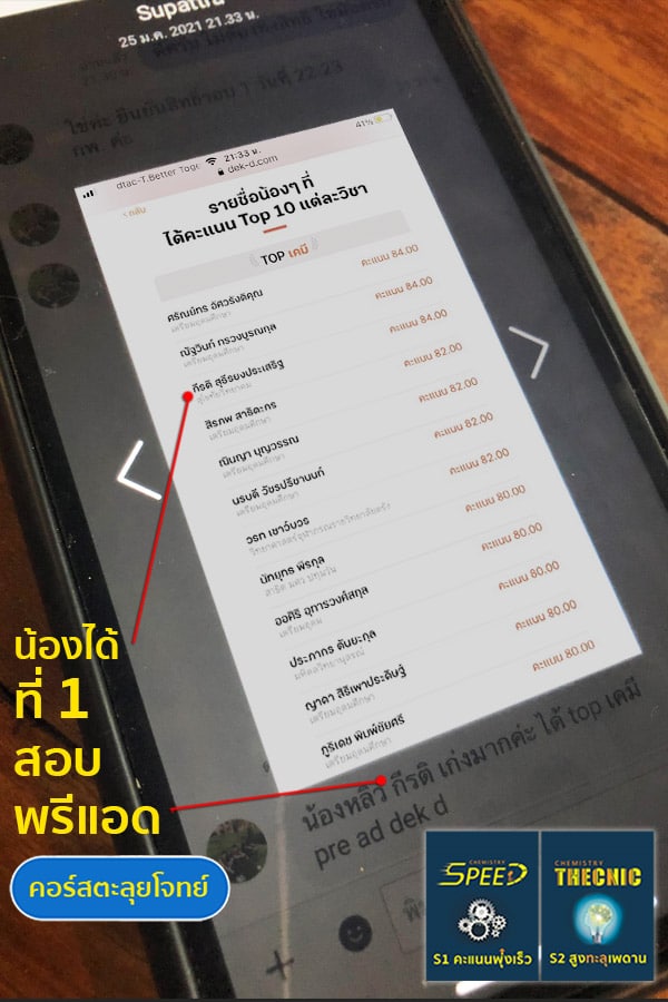 CHEM-stepUp 10 หลิว ที่1พรีแอด CHEM-stepUp